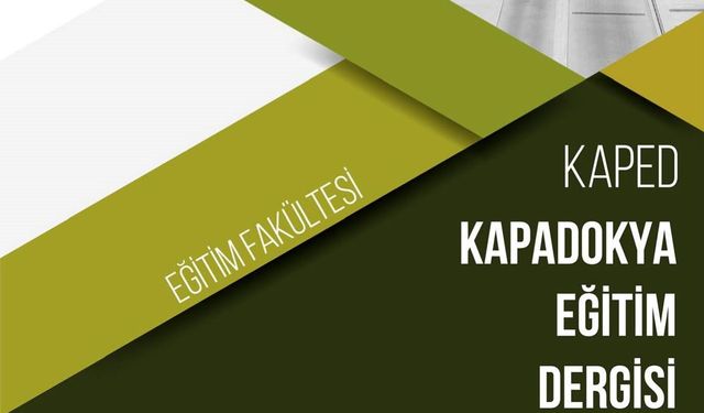 Kapadokya Eğitim Dergisi’nin haziran sayısı yayınlandı