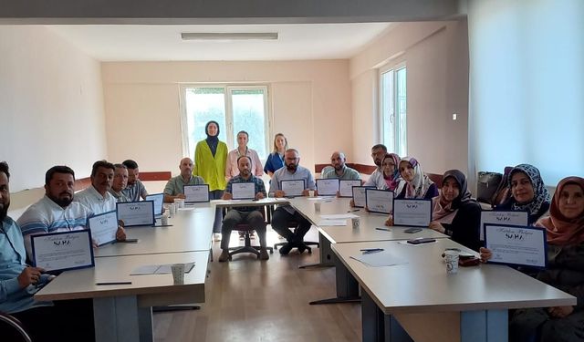 Müftülük personeline SAHA eğitimi verildi