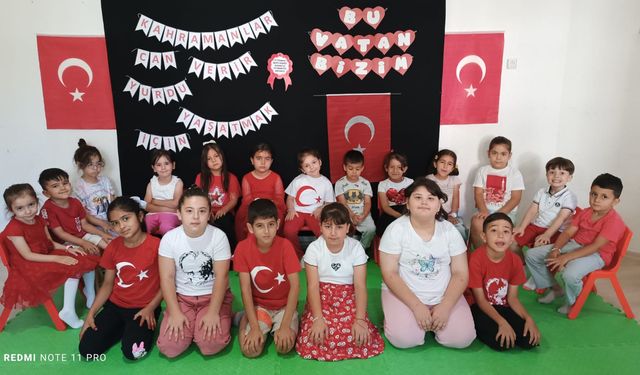 Ürgüplü çocuklar şehitleri andı
