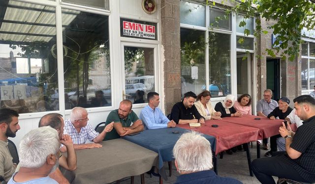AK Parti heyetinden Ürgüp’ün köylerine ziyaret