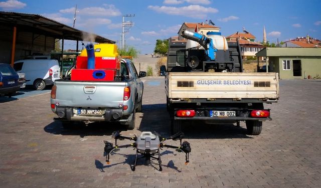 Gülşehir’in ilaçlama envanteri güçleniyor