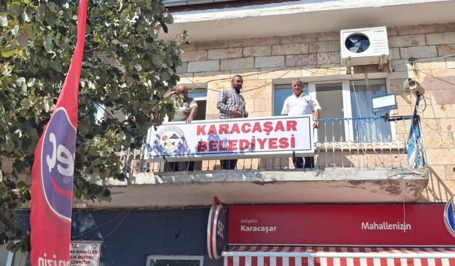 Karacaşar’da belediye dönemi resmen başladı