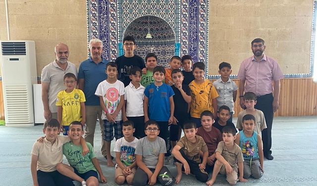 Müftülük heyetinden yaz Kur’an kurslarına ziyaret