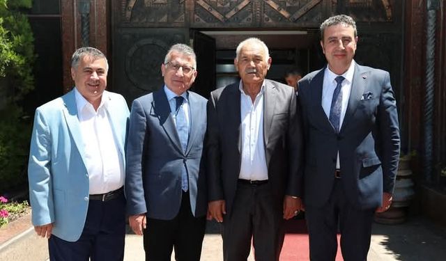 Pınarbaşı Nevşehir'in sorunlarını Grup Başkanı Güler'e iletti
