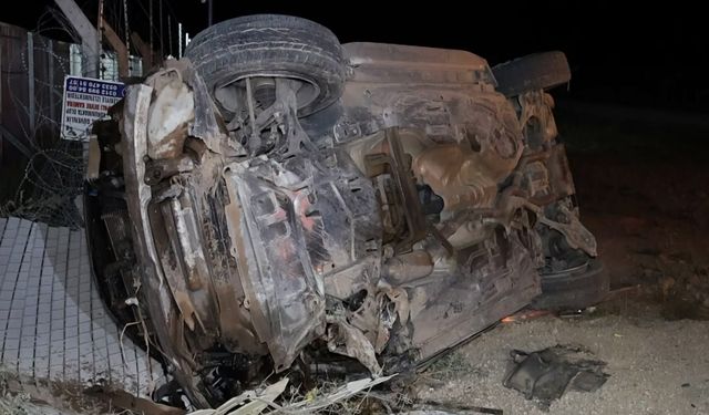 Nevşehir - Aksaray yolunda feci kaza:3 yaralı