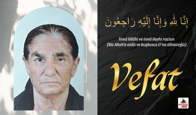 Emekli ebe Mülkiye Öztaş vefat etti