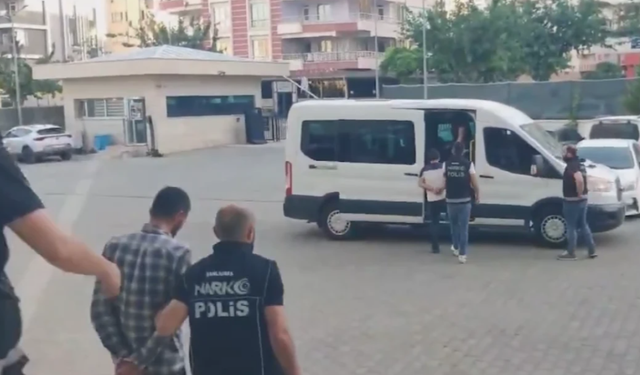Uyuşturucu taciri 8 kişi tutuklandı