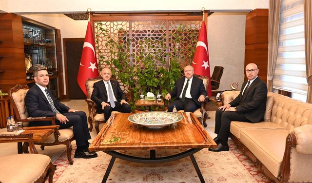 Bakan Yardımcısı Yazgı’dan Vali Fidan’a ziyaret