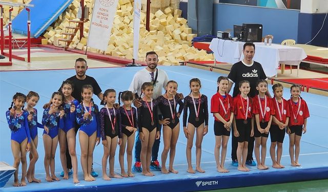 Nevşehir’in jimnastikcileri üst tura yükseldi