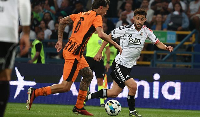 Beşiktaş, UEFA Avrupa Ligi'ne veda etti