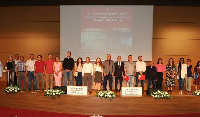 NEVÜ’de 15 Temmuz üzerine panel düzenlendi