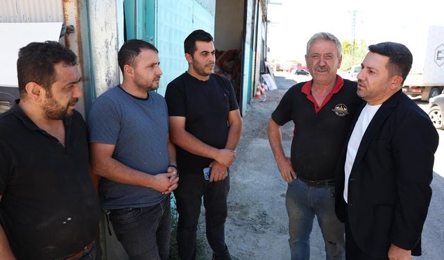 Başkan Arı, sanayi esnafını dinledi