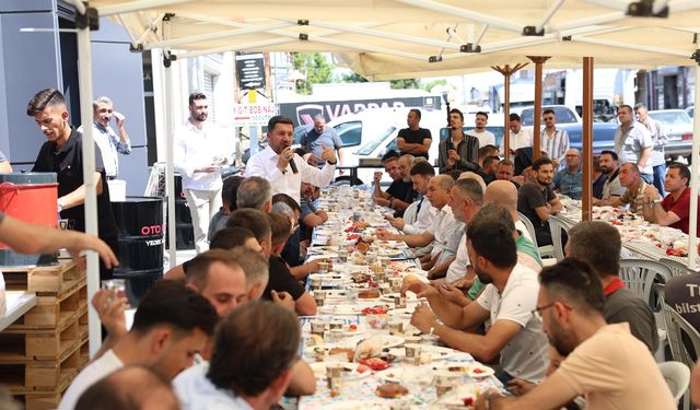 Başkan Arı, sanayi esnafıyla bir araya geldi