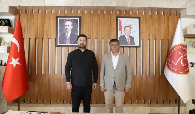 Çalışkan ile Aktekin üniversitenin çalışmalarını konuştu