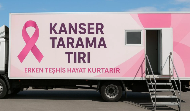Kanser tarama tırı 3 gün Derinkuyu’da hizmet verecek