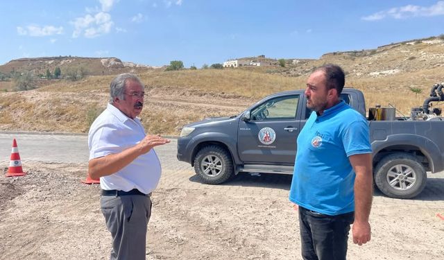 Sarıtaş Avanos’taki çalışmaları yakından takip etti