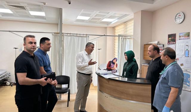 Gülşehir’deki sağlık hizmetleri denetlendi