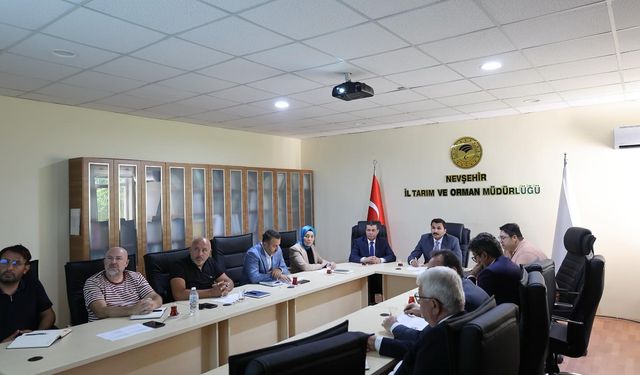 Nevşehir’de su verimliliği çalışmaları değerlendirildi