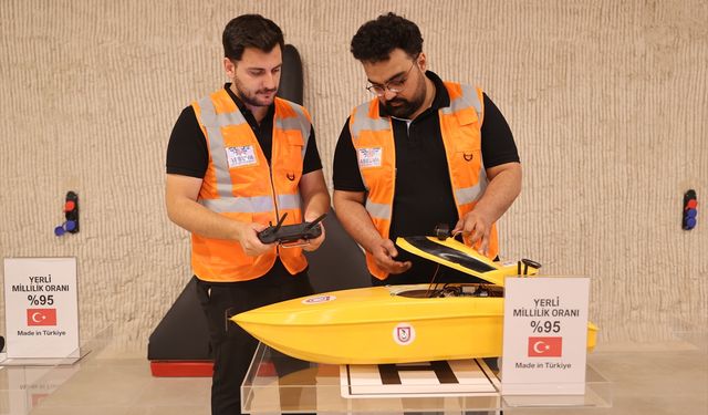 Nevşehir’de patlayıcı taşıyabilen kamikaze bot üretildi