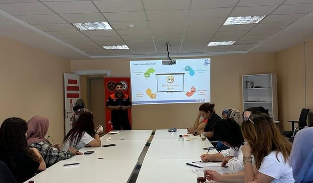 Nevşehir AFAD’tan afet bilinci eğitimi