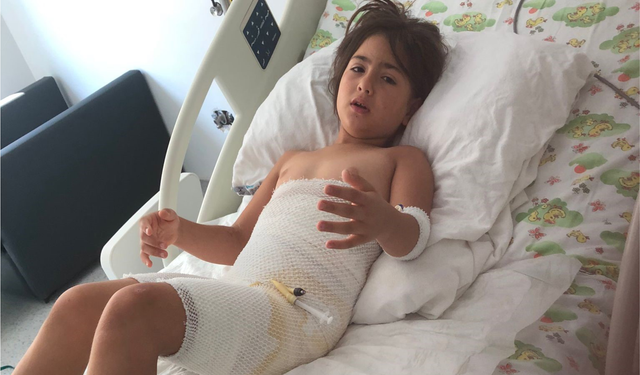 Düğün felaketi oldu: Küçük Elif 7 operasyon geçirdi