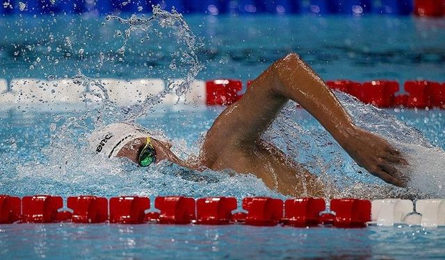 Milli yüzücü Tunçelli dünya 6'ncısı oldu