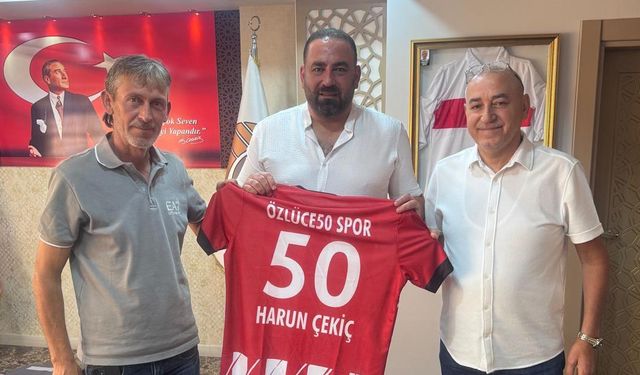 Özlüce50 Spor Kulübü’nden Başkan Çekiç’e ziyaret