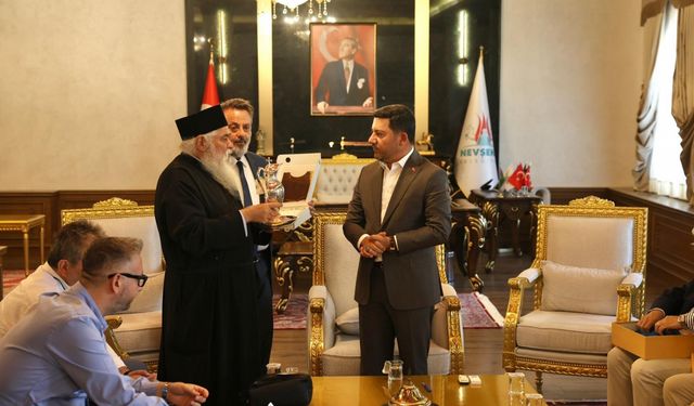 Yunanistan Barnabası’ndan Başkan Arı’ya ziyaret