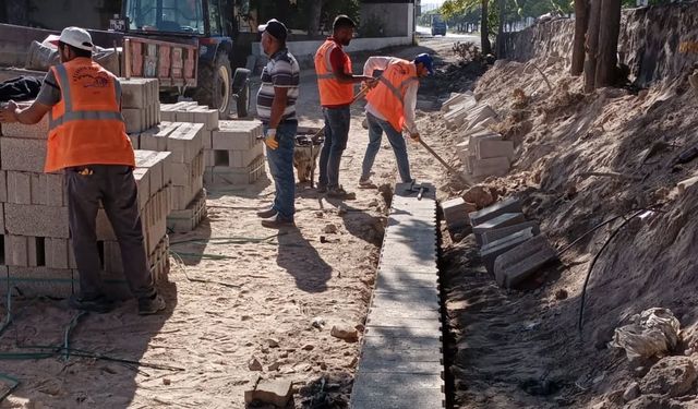 Gülşehir belediyesi durmaksızın çalışıyor