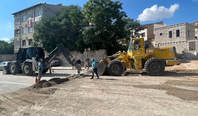 Avanos’ta yollar yenileniyor