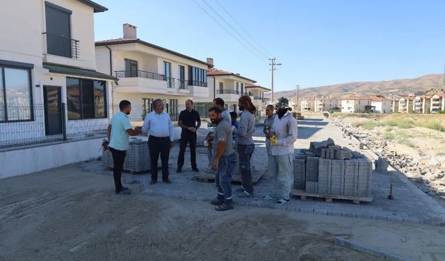 Başkan Sarıtaş Avanos’ta yürütülen çalışmaları inceledi
