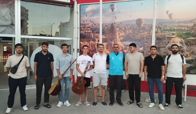 Nevşehir’de üniversite öğrencilerine sıcak karşılama