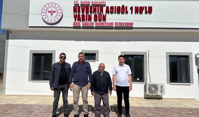 İl Sağlık Müdürü Tartar Acıgöl’deki yatırımları inceledi