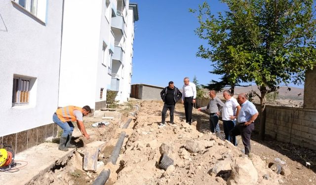 Gülşehir’in mahalleleri şantiyeye döndü
