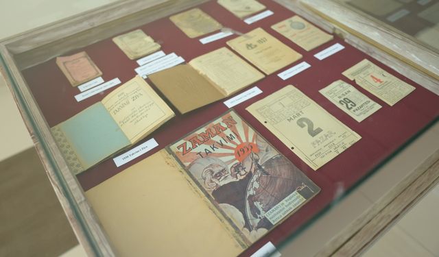 Tarih eğitiminin izlerini taşıyan eserler sergileniyor