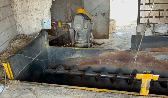 Nevşehir’de yem karma tankına düşen işçi yaralandı
