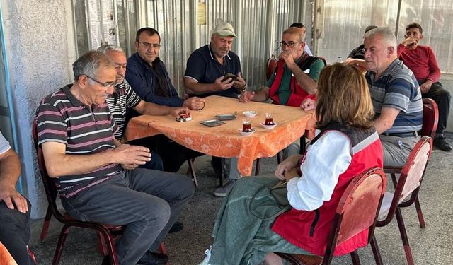 Çiftçilere anız yakmanın zararları anlatıldı