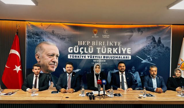 Özlem Zengin Nevşehir’de şehit ailelerine seslendi