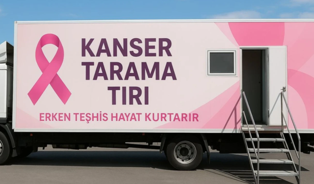 Kanser tarama tırı Avanos’a geliyor
