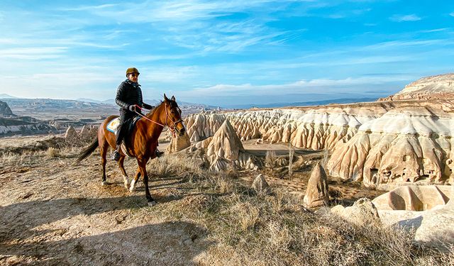 Kapadokya vadilerinde çalışma başlatıldı (video)