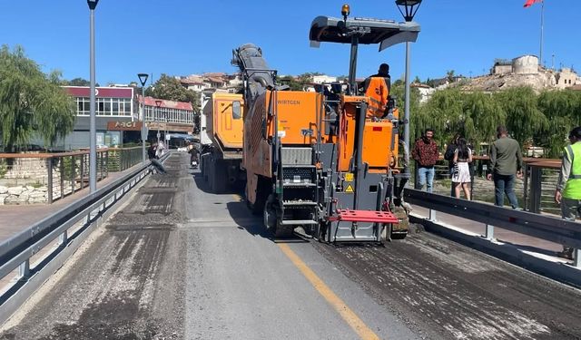 Tarihi Taşköprü’de çalışma başlatıldı