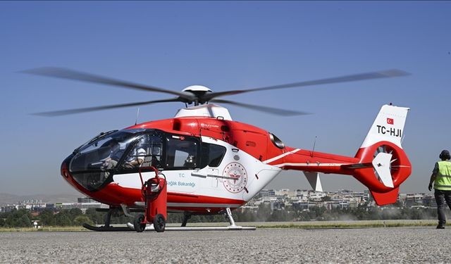 Hava ambulans filosuna yerli helikopter dahil olacak