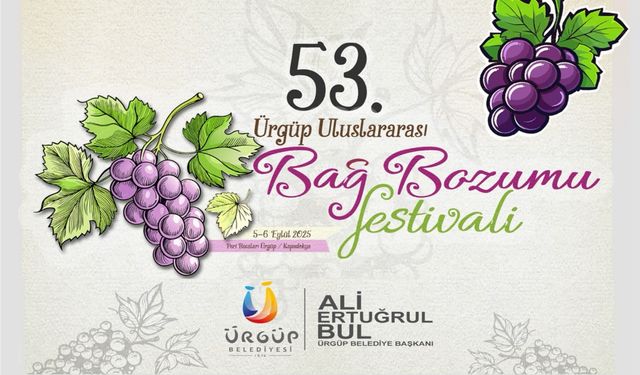 Ürgüp Bağ Bozumu Festivali başlıyor