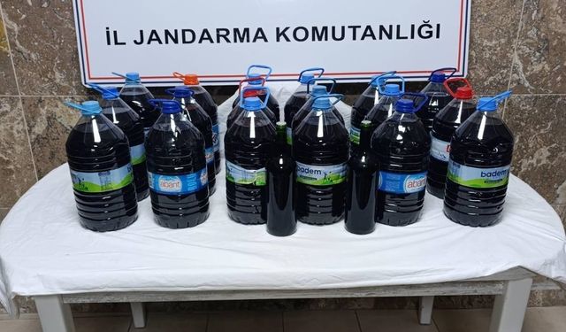Nevşehir’de 90 litre sahte alkol ele geçirildi