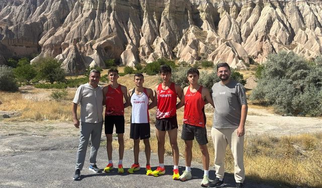 Nevşehir'in sporcuları Avrupa şampiyonası için hazırlanıyor