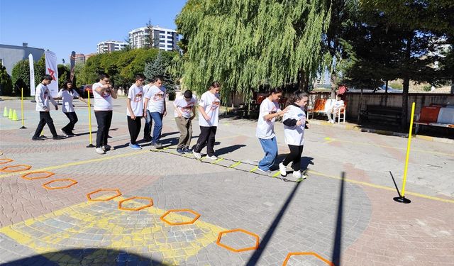 Nevşehir’de özel sporcular şenlikte kaynaştı
