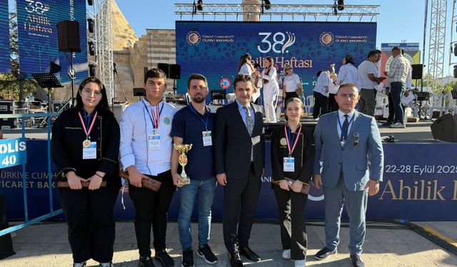 Nevşehir’in genç şefleri Türkiye ikincisi oldu
