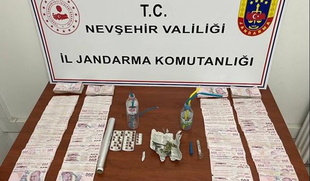 Nevşehir’de uyarıcı maddeye darbe! 2 tutuklama