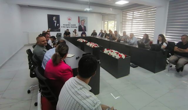 Erasmus+ projeleri için okullarla toplantı yapıldı
