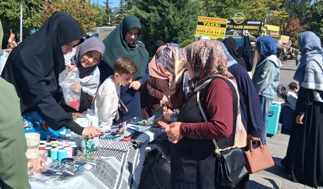 Nevşehir’de anneler Gazze’ye ses oldu